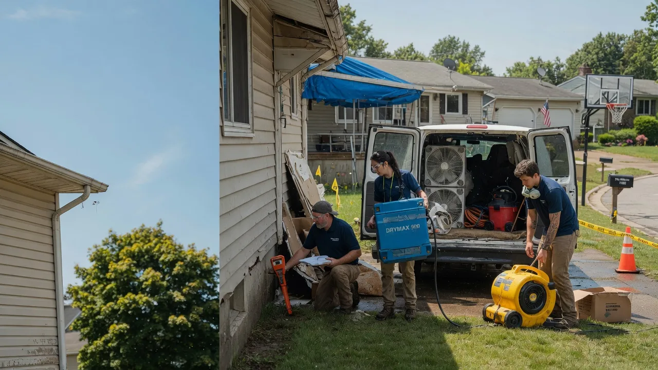 Ceiling Leak Cleanup in Seven Valleys, PA near me