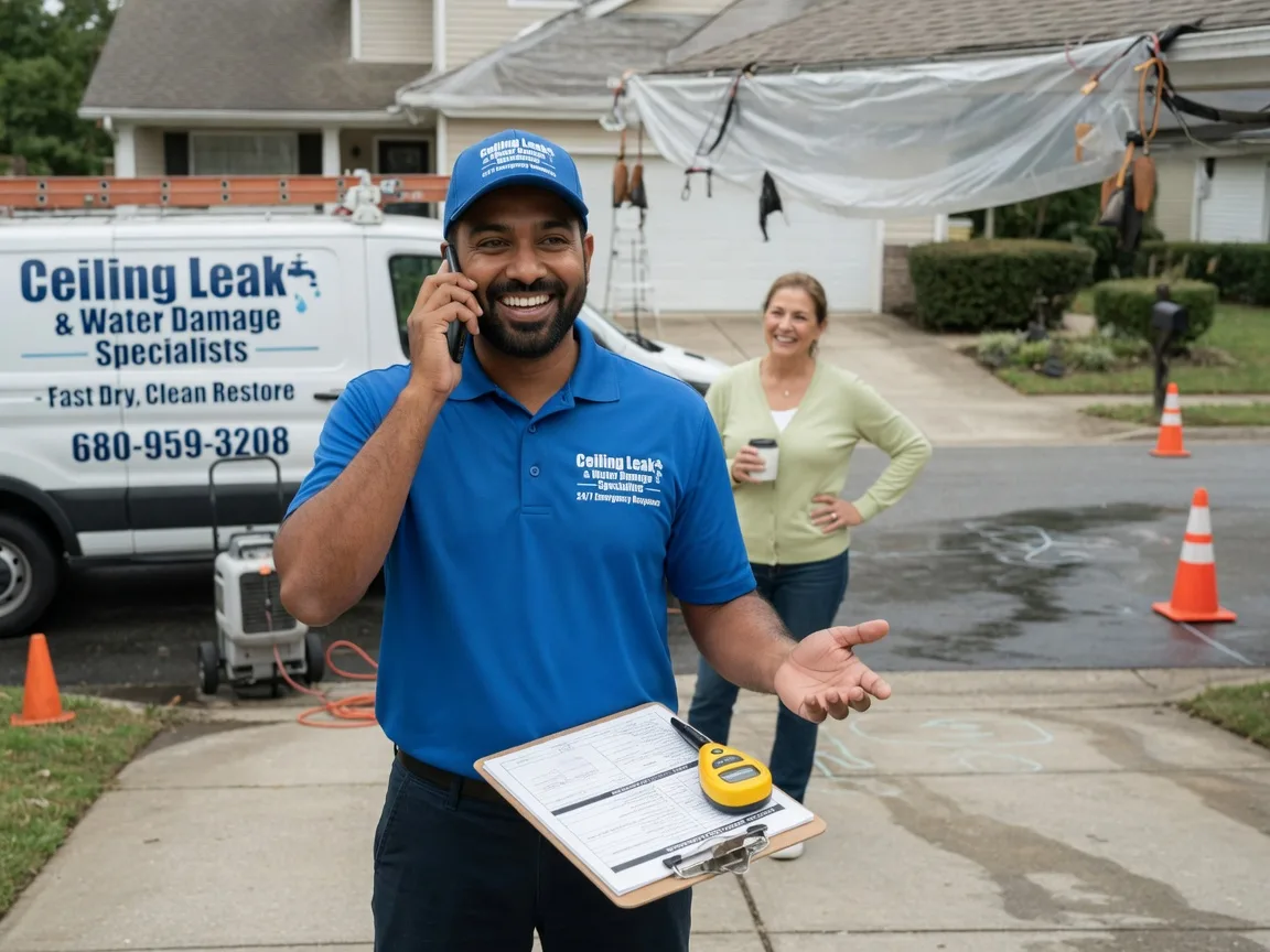 Ceiling Leak Cleanup Seven Valleys, PA FAQs
